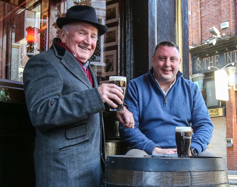 The price of a pint has long been a key indicator of inflation in Ireland. In Dublin, a beer costs 10 euros or half that depending on which pub you go to.  Damien Storan/PA Wire/dpa