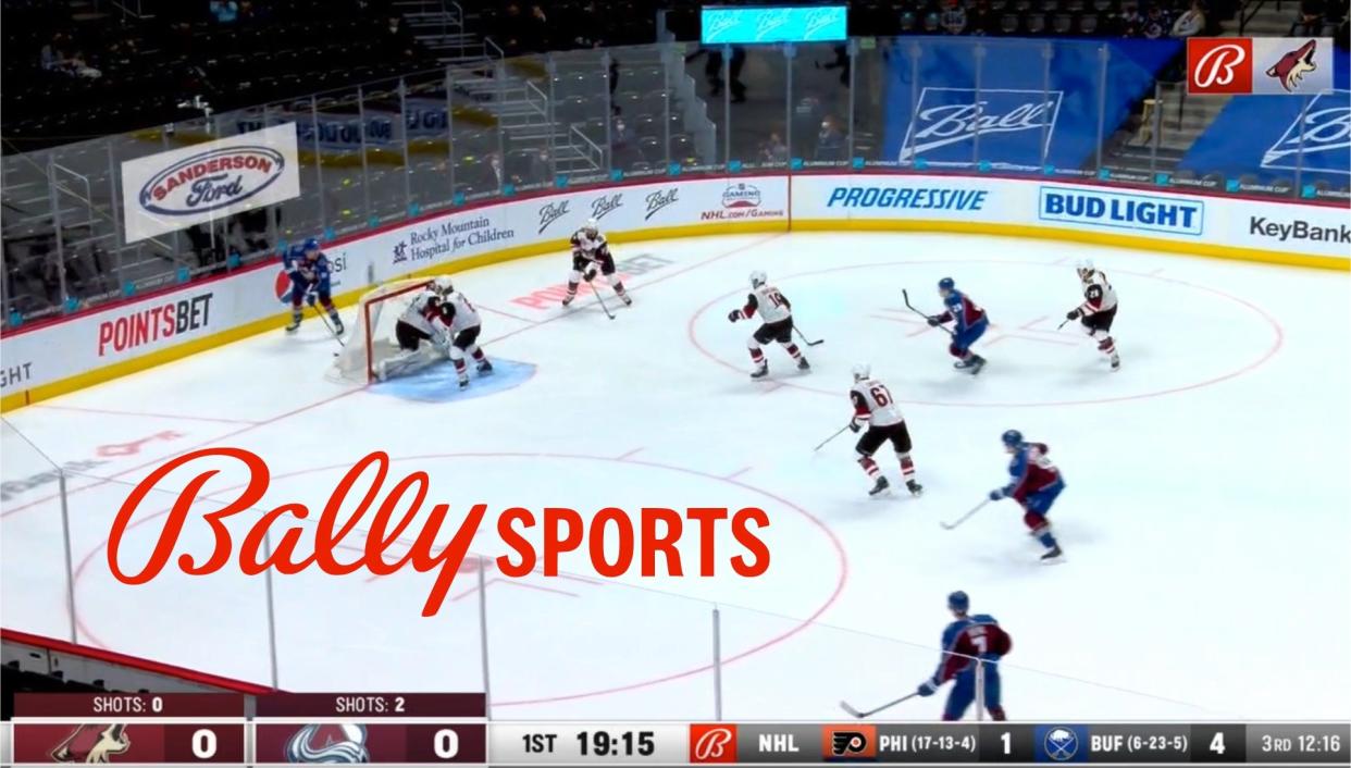  Bally Sports NHL coverage. 