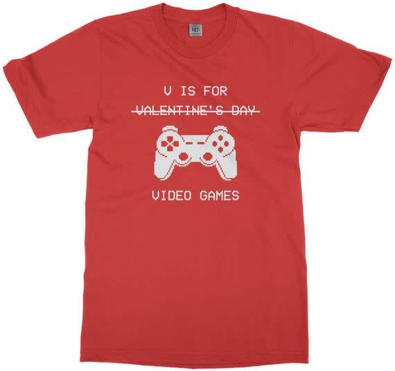 V Is For Video Games Shirt