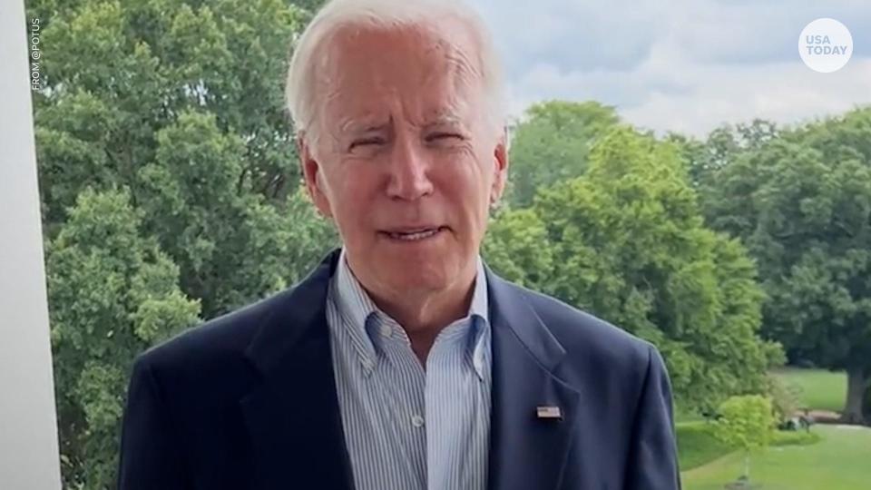 President Joe Biden announces via social media that he has COVID-19.