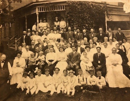 An early 1900s Rudgers family reunion photo was discovered in a Cleveland attic in the 1980s and found again recently in West Virginia.