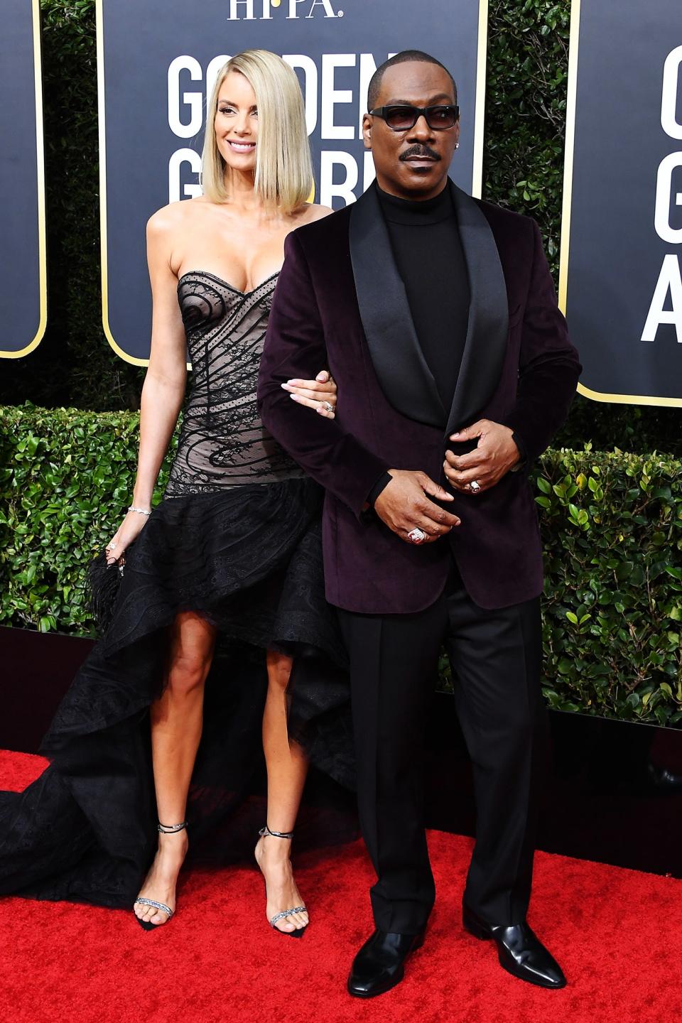 Paige Butcher and Eddie Murphy