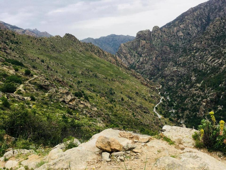 Corsica’s rocky mountains and ravines make for a high-octane walking holiday (Martin Symington)