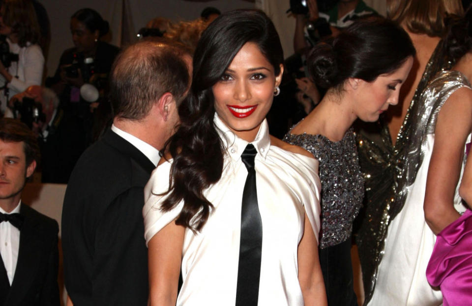 Freida Pinto and Sopé Dìrísù had no time to bond before filming Mr. Malcolm’s List credit:Bang Showbiz