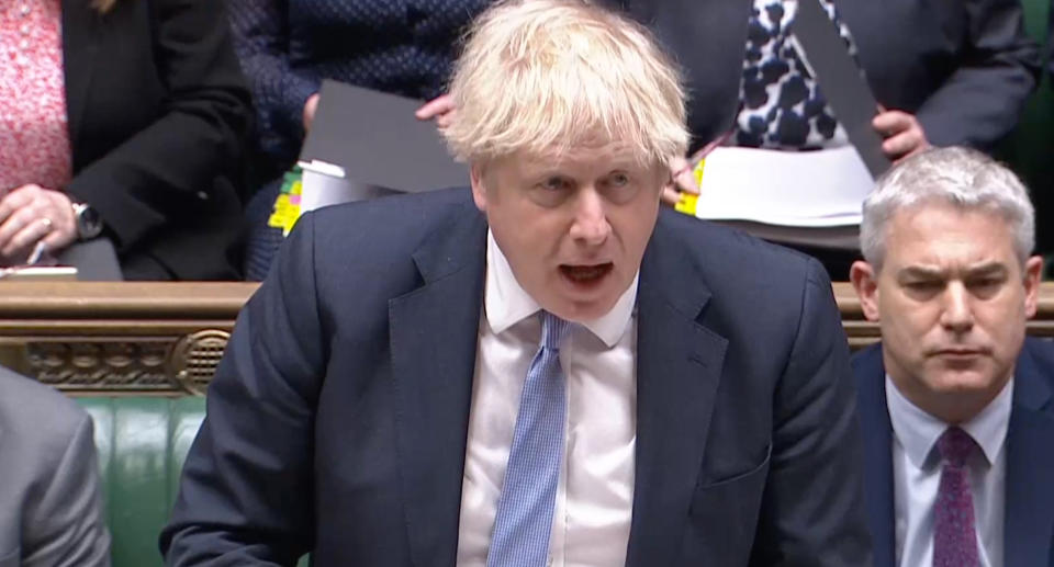 The last of the domestic COVID restrictions in England are expected to be scrapped be relaxed a month early, Boris Johnson has said. (Parliament)