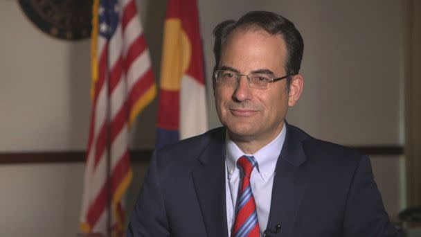 PHOTO: Colorado Attorney General Philip Weiser says business owners must accommodate all customers, regardless of sexual orientation. Speaking to ABC News, he says the equal access principle has deep roots in American law. (ABC News)