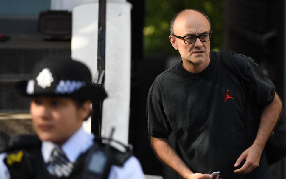 Dominic Cummings departs home in London, United Kingdom - 28 May 2020 - Neil Hall/Shutterstock 