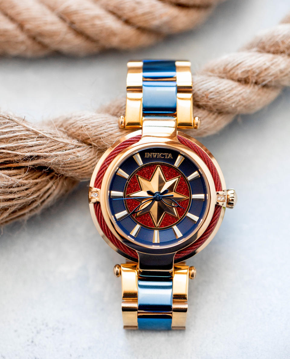 Captain Marvel Invicta watch, $299 (Photo: Invicta)