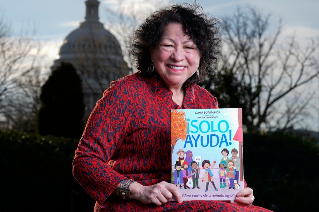 Justice Sotomayor Kids Book (Copyright 2022 The Associated Press. All rights reserved.)