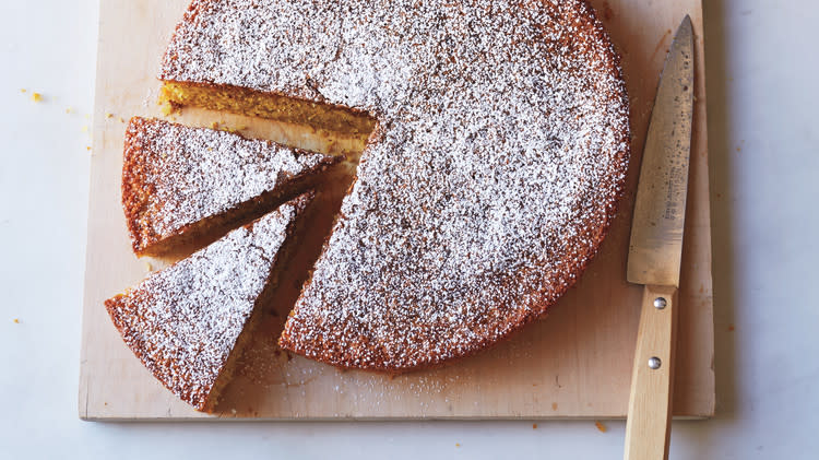 Lemon Cornmeal Cake