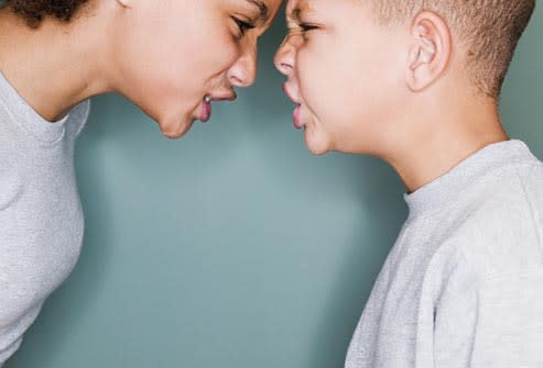 <div class="caption-credit"> Photo by: Tom Merton</div><b>Bad Habit # 7: Always Bickering, Arguing</b> <br> If you and your spouse constantly snipe at each other, your kids are learning that it's OK to act that way. Stress is often a trigger for arguments. Handling your stress well? If not, try researching some stress management techniques. Arguing may make you feel better at first but worse later. Plus, stress from arguments has a negative effect on kids. Negative stress has been shown to increase the risk of obesity. <br> <p> · <a rel="nofollow noopener" href="http://wp.me/p1rIBL-Ry" target="_blank" data-ylk="slk:4 Ways Of Keep Your Baby Healthy;elm:context_link;itc:0;sec:content-canvas" class="link ">4 Ways Of Keep Your Baby Healthy</a> </p> <p> · <a rel="nofollow noopener" href="http://wp.me/p1rIBL-Rs" target="_blank" data-ylk="slk:How to Adjust Your Baby's Natural Sleeping Rhythm;elm:context_link;itc:0;sec:content-canvas" class="link ">How to Adjust Your Baby's Natural Sleeping Rhythm</a> </p> <br>