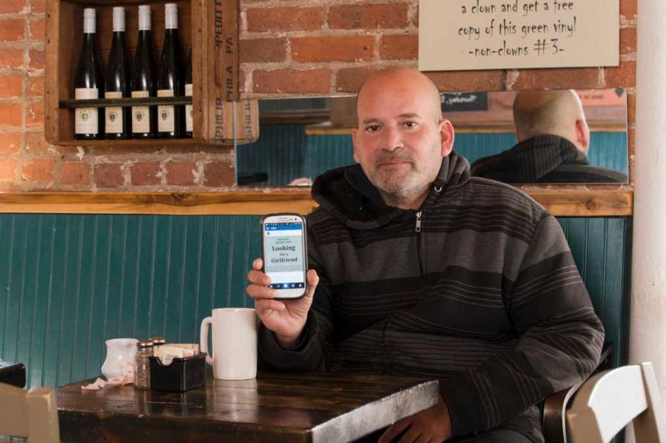 The East Village actor hung up about 40,000 posters begging for a date in 2014. “I’m looking for a girlfriend,” the flyers read with a photo and the number of the bearded man. William Farrington