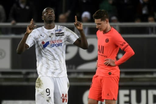 Paris Saint-Germain were held to a 4-4 draw by Amiens in a crazy game in Ligue 1