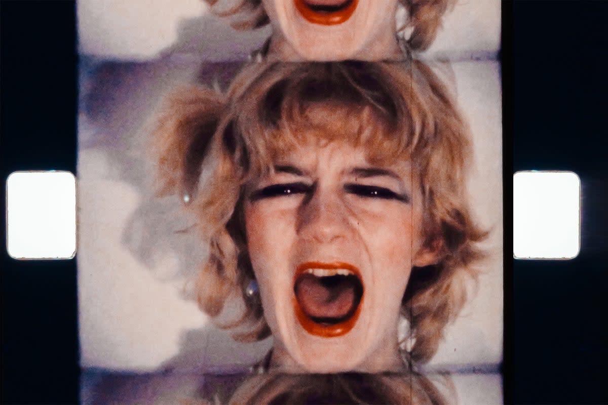 Gina Birch, still from ‘Three Minute Scream’ (1977)    (Gina Birch)