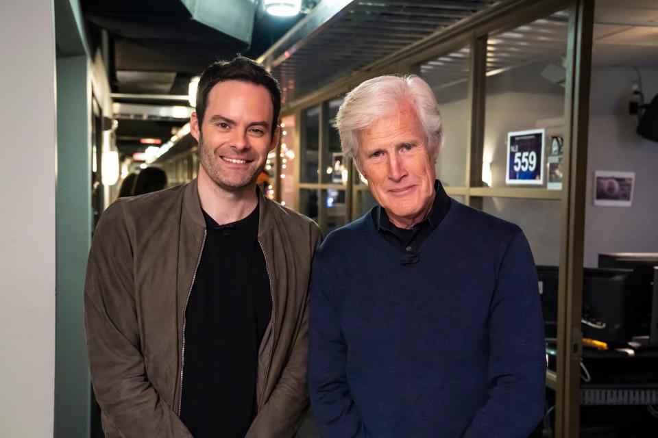 Bill Hader and "Dateline NBC" correspondent Keith Morrison