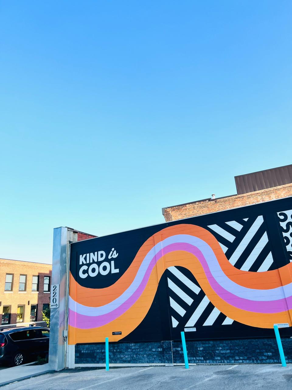 "Kind is Cool" at 222 E. Third St.