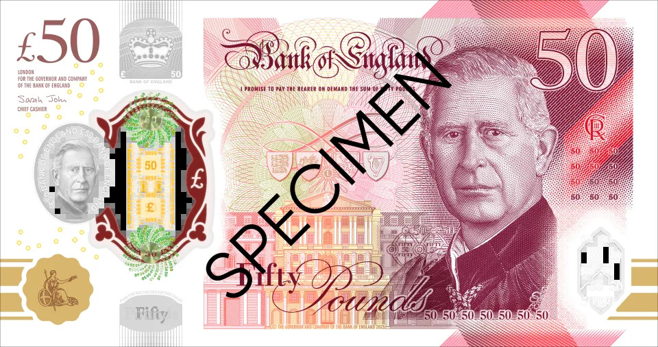 The notes will enter circulation from the middle of 2024. Photo: Bank of England