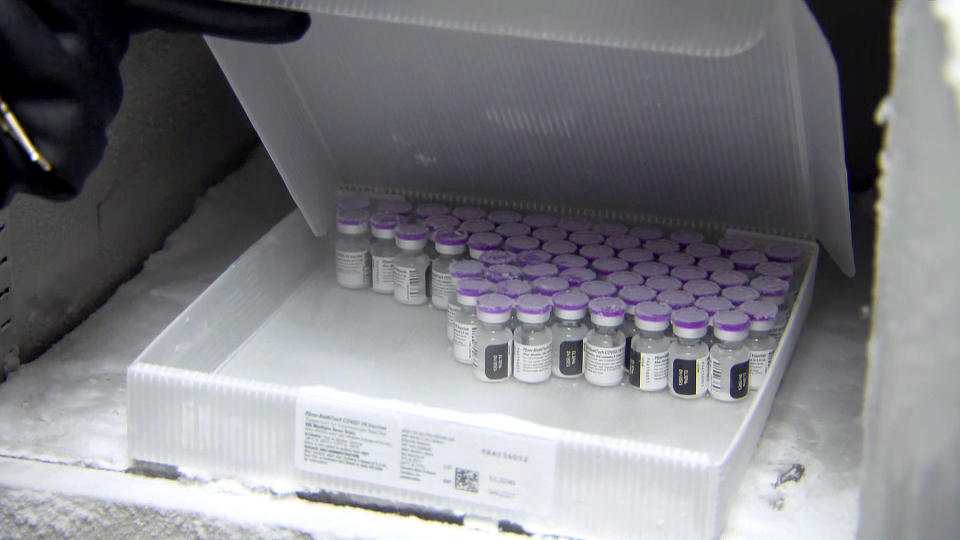 The Medical Center of Elberton purchased an ultracold freezer in November so that it would be equipped to store Pfizer's vaccines before the clinic received its first delivery of doses in December. (NBC News)