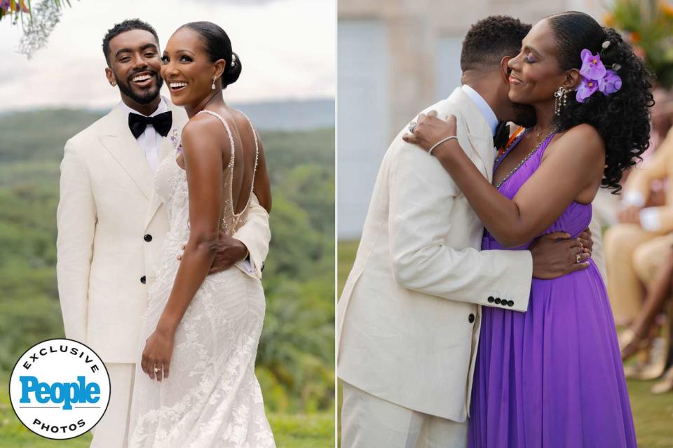 <p>Adrian McDonald/<a href="https://www.lexonphotography.com/">Lexon Photography</a></p> From Left: Etienne Maurice and Stephanie Wash; Etienne with Sheryl Lee Ralph