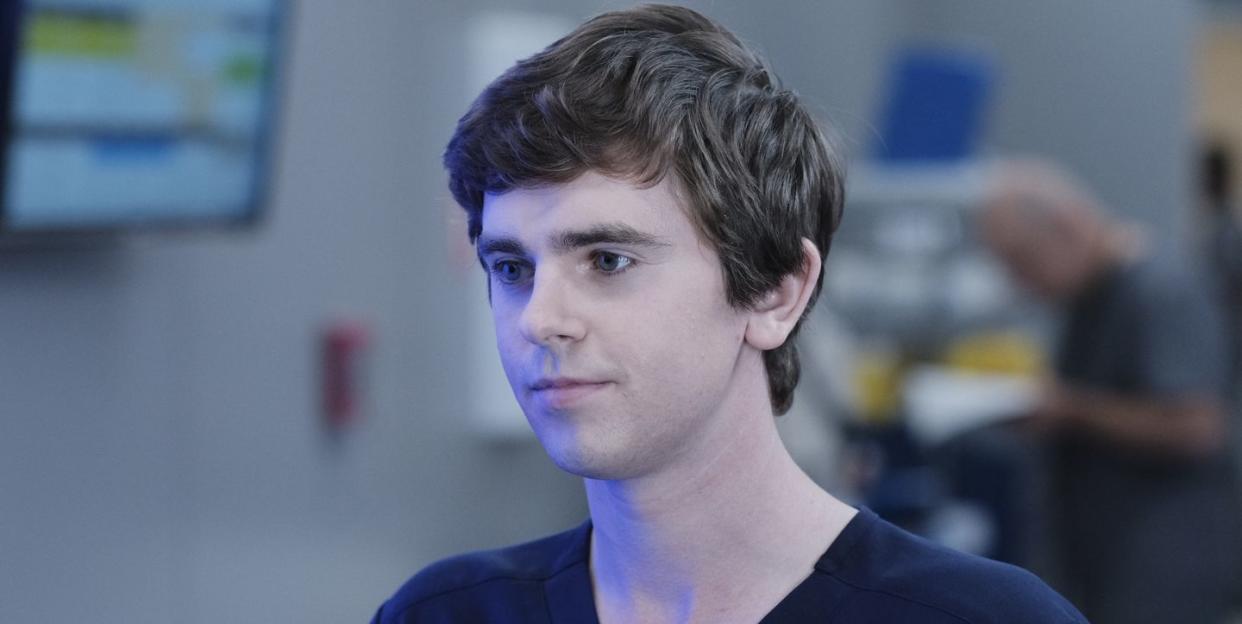 freddie highmore in the good doctor