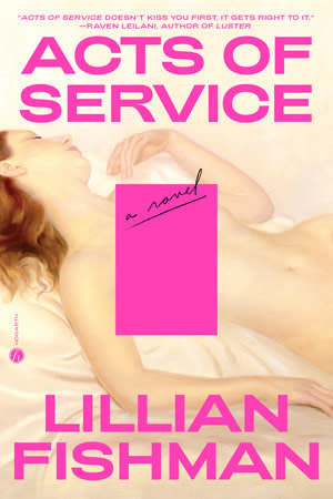 "Acts of Service" cover showing a nude woman lying alone on a bed