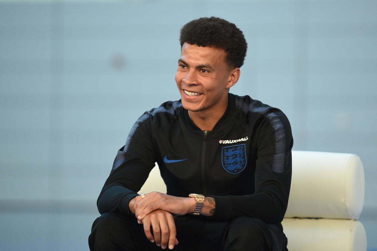 Relaxed | Alli insists he won't be losing his cool in Russia: AFP/Getty Images