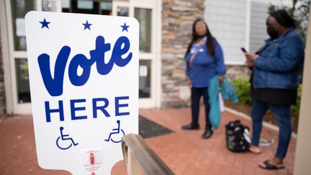 PHOTO: People wait to vote in Charlotte, N.C., Nov.5, 2022. (Sean Rayford/Getty Images)