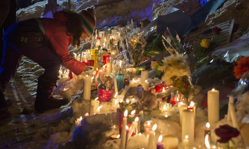 Quebec City mosque shooting vigils