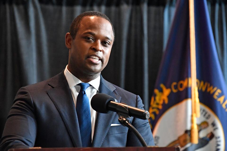 Kentucky AG Daniel Cameron has become a controversial figure because of the case (Copyright 2020 The Associated Press. All rights reserved.)