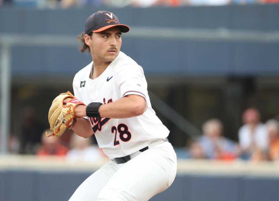 Nick Parker led Virginia to a 2-1 win over East Carolina Saturday that helped vault the Cavaliers into the NCAA Super Regionals this upcoming weekend.