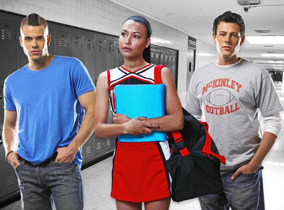 Glee, Mark Salling, Naya Rivera, Cory Monteith, Glee Tragedies