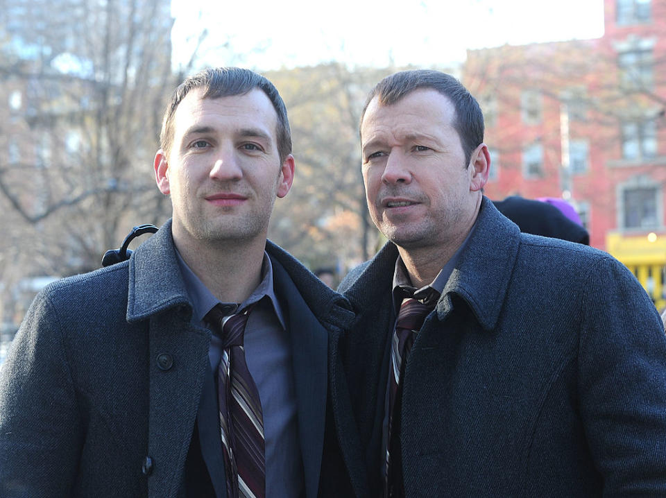 Jared Burke and Donnie Wahlberg