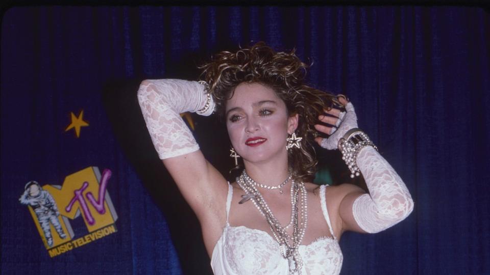 madonna attends the mtv video awards