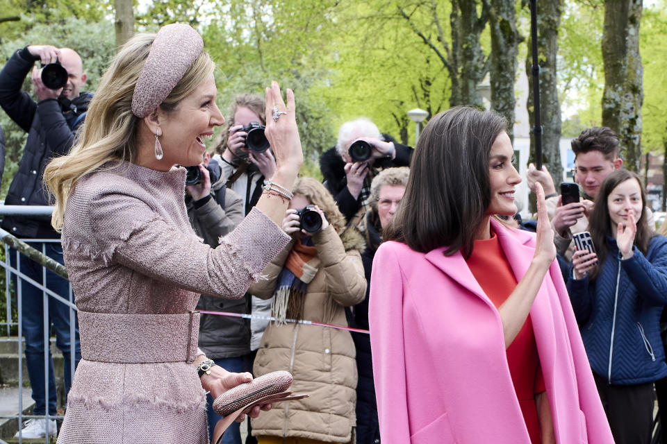 Queen Maxima and Queen Letizia