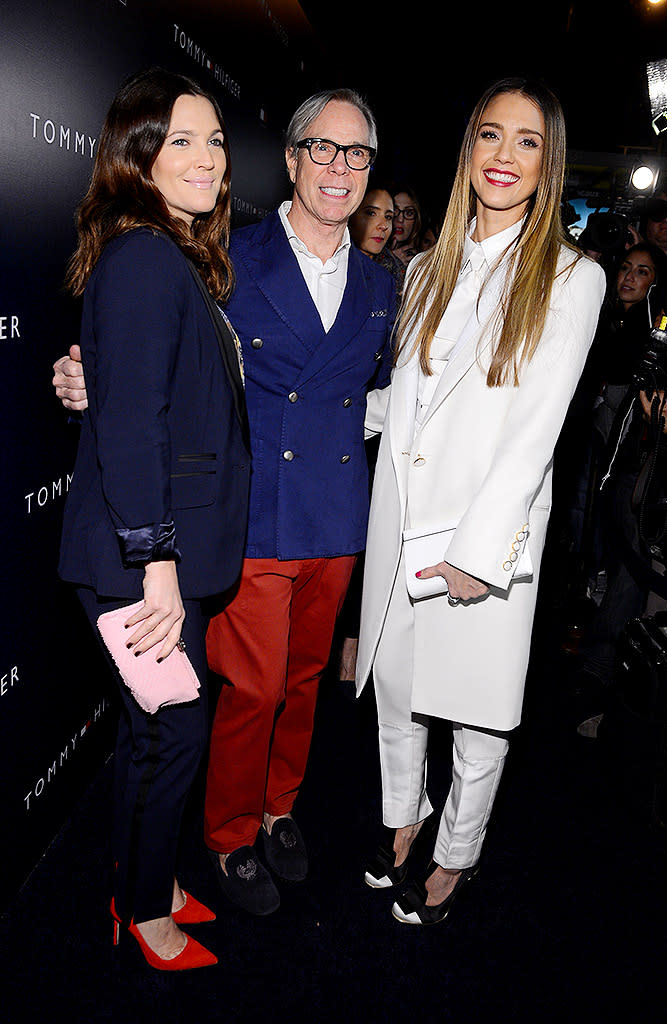 Drew Barrymore, Tommy Hilfiger, Jessica Alba