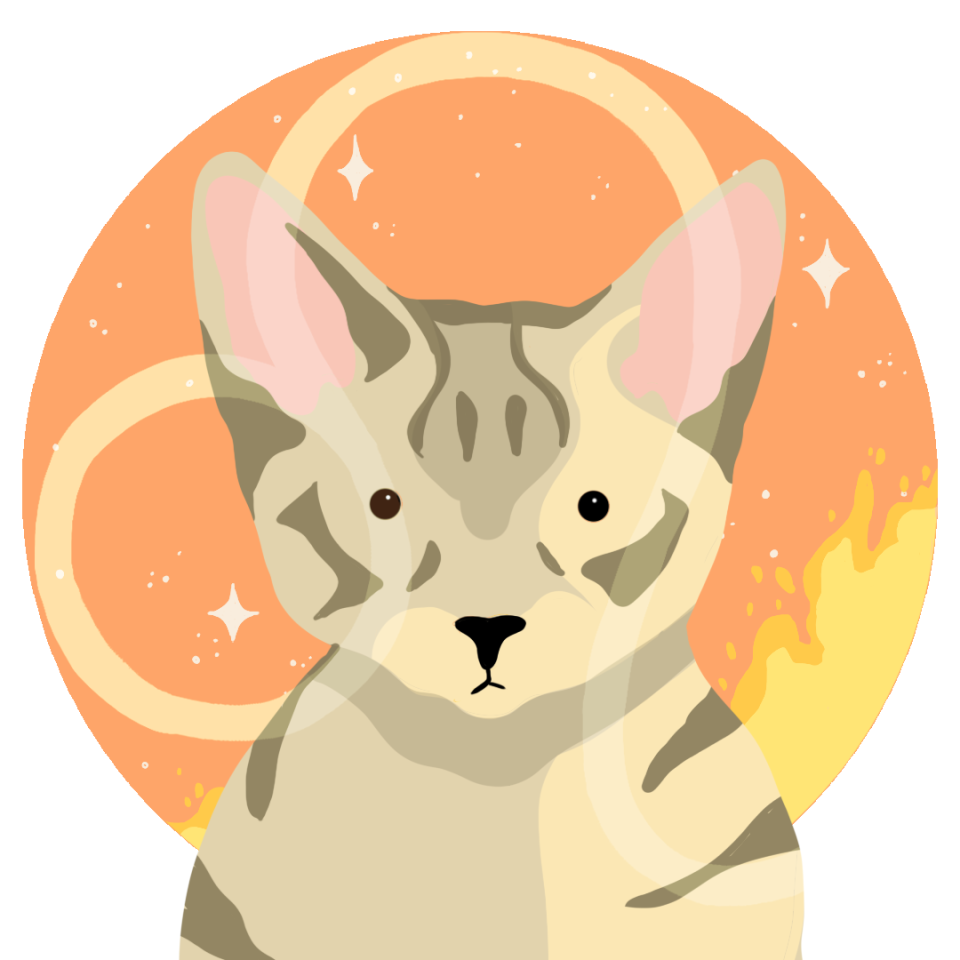 cat's zodiac sign: leo zodiac sign with a devon rex cat