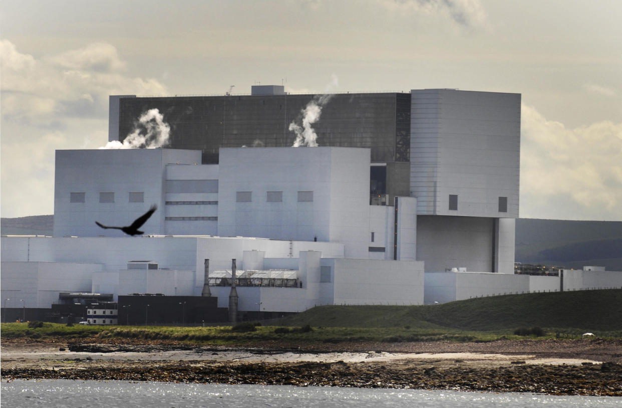 The Torness power station is only nuclear energy plant online in Scotland (Danny Lawson/PA)