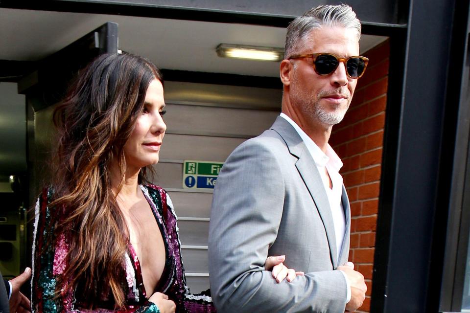 Sandra Bullock and Bryan Randall