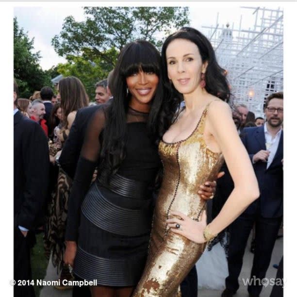 Naomi Campbell uploaded this photo this morning to Instagram.