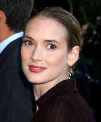 Winona Ryder at the Beverly Hills premiere of Paramount Pictures' The Manchurian Candidate