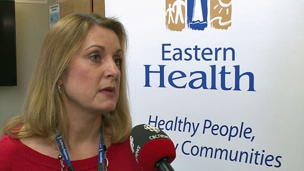 Judy O'Keefe, Eastern Health's vice-president for clinical services, says the health authority is working to address concerns over long shifts and a shortage of nurses at long-term care homes. (Jeremy Eaton/CBC - image credit)