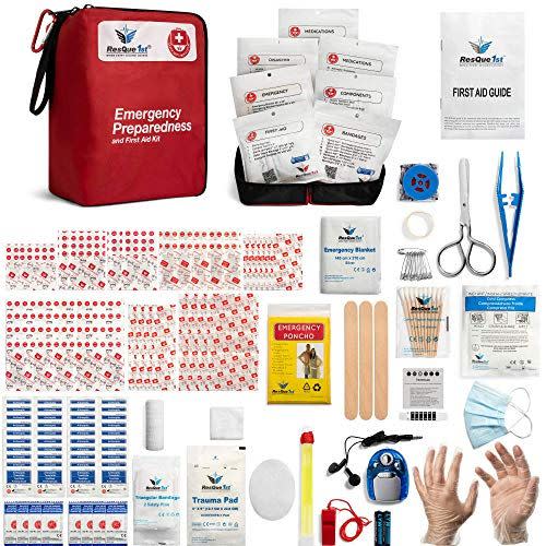 12) Emergency First Aid Kit