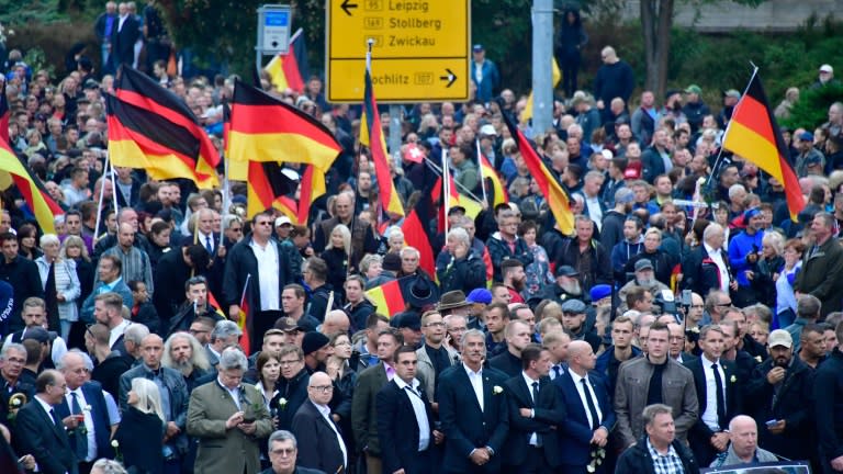 Far-right groups and thousands of local citizens took to the streets in the days after the stabbing of a German in the eastern city of Chemnitz