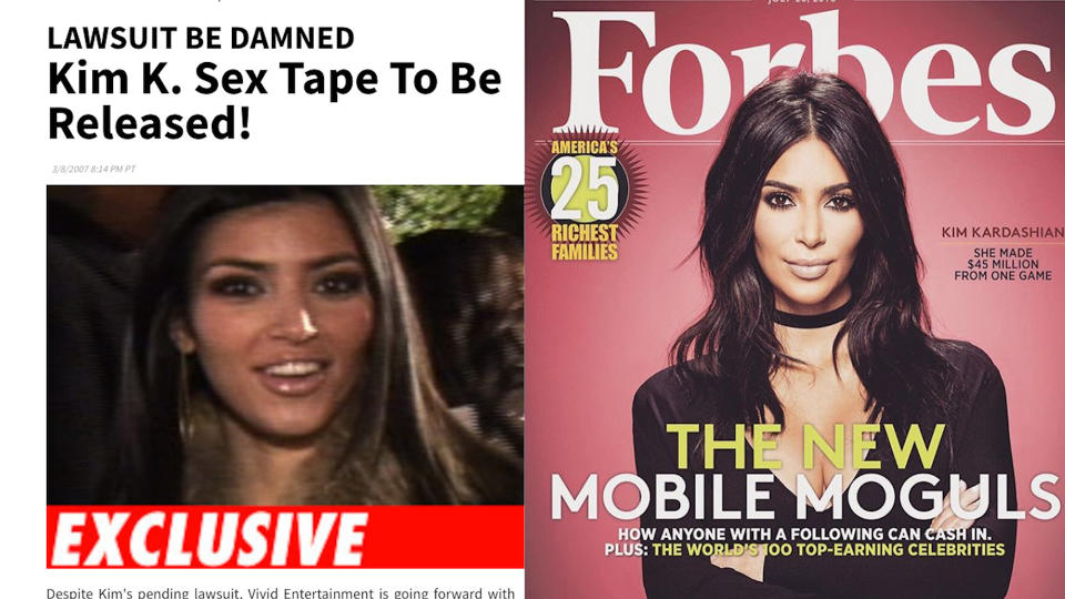 Over the years, Kim Kardashian has taken control of her narrative. 