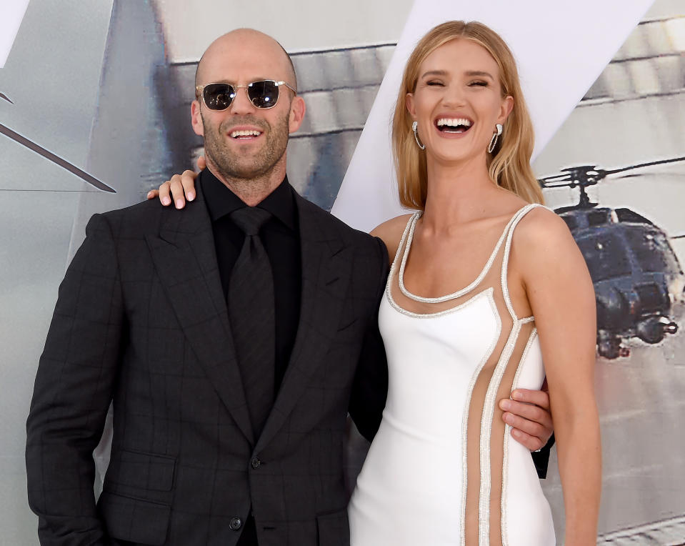 Jason Statham and Rosie Huntington-Whiteley