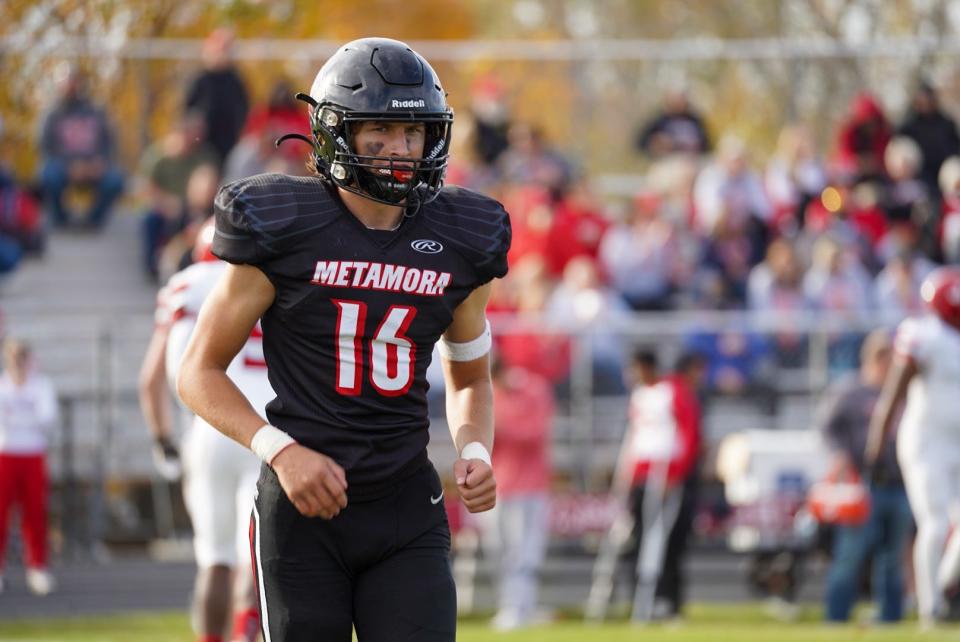 Metamora High School linebacker Cameron Nickel has 30 tackles in his first three games, and a family tree with connections to the MLB, NFL and NASCAR.