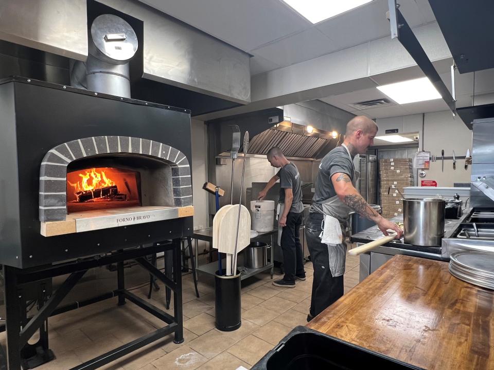 Danny Basso and Tyler de Ford, two lifelong friends who bonded over a love of skateboarding and quality pizza, opened Stone Mill Pizza, a eat-in/takeout wood-fired pizza shop in the heart of downtown Hockessin in July.