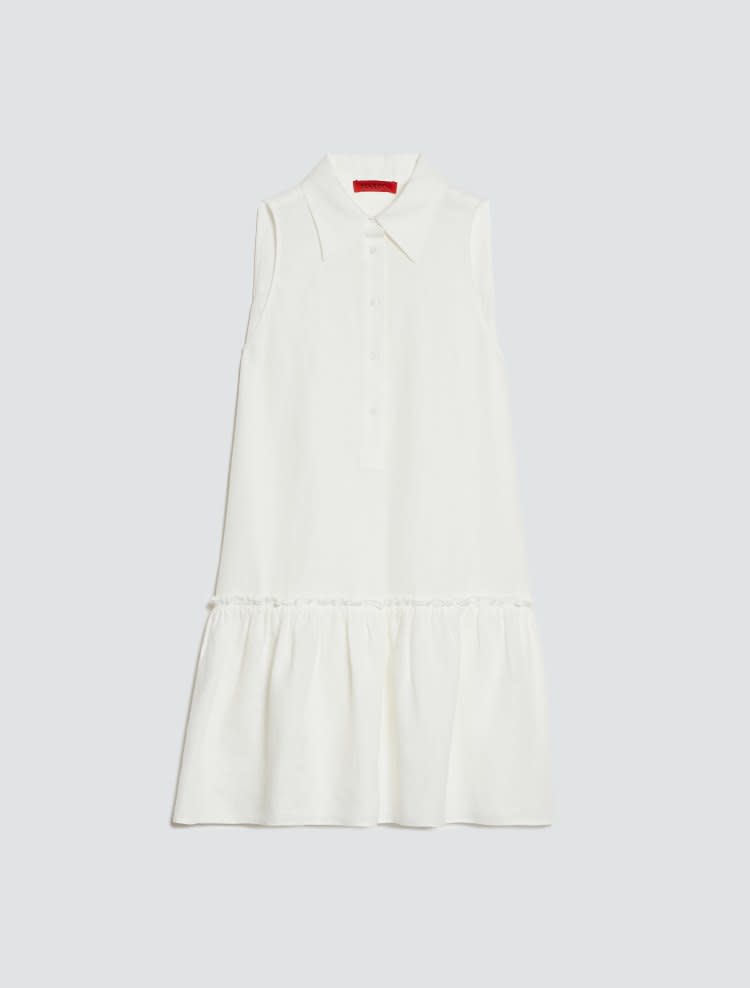深受很多女孩喜愛的 Max&Co.，在今年春夏推出了一款宛如網球服的小洋裝 source：Max&Co.