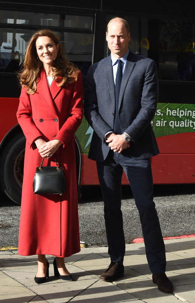 Nouvelle apparition de Kate Middleton et William