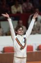 <p>Romanian gymnast Nadia Comaneci made Olympic history at the 1976 Montreal games. After a stellar performance on the uneven bars, Comaneci earned a perfect 10.00 from the judges. This was the first time a woman had been given a <a href="https://olympics.com/en/featured-news/five-famous-females-revolutionized-gymnastics" rel="nofollow noopener" target="_blank" data-ylk="slk:perfect score;elm:context_link;itc:0;sec:content-canvas" class="link ">perfect score</a> in Olympic competition. </p>